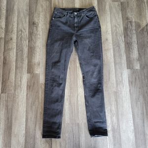 Weekday Thursday Dark Gray Skinny Jeans
